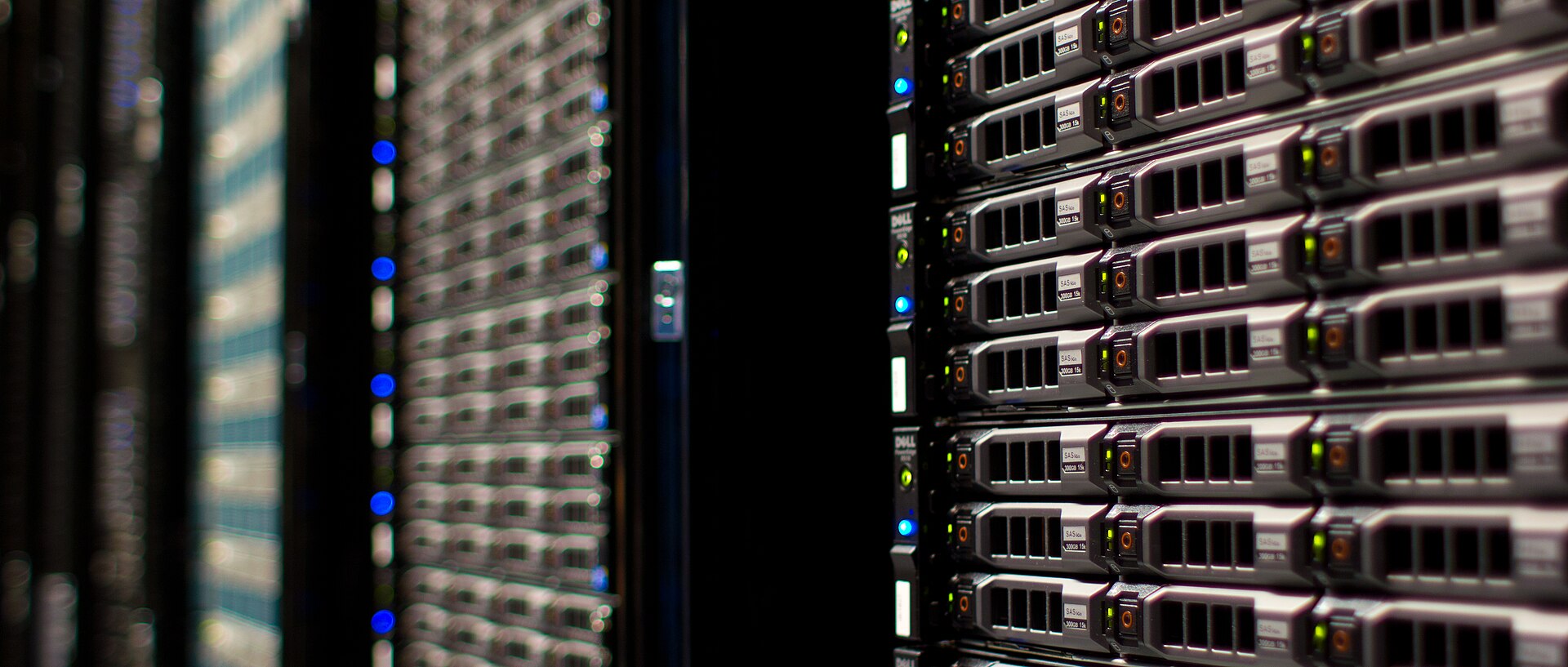 Servers in a data center