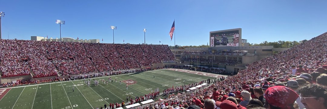 Memorial Stadium in Bloomington
