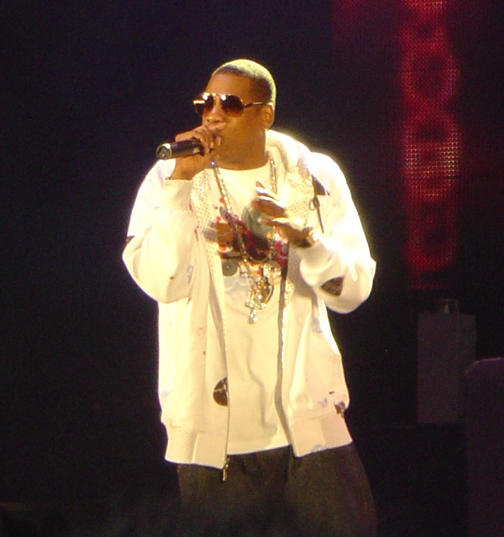 Jay-Z performing