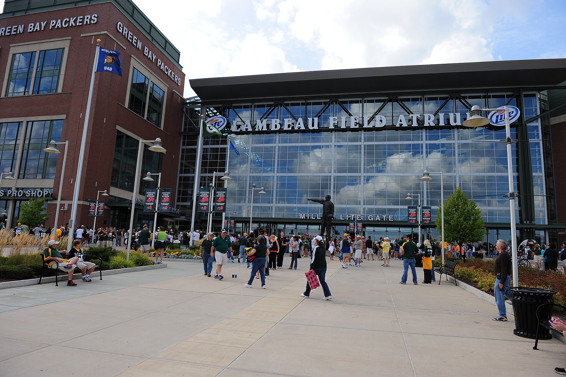 Lambeau Field in Green Bay