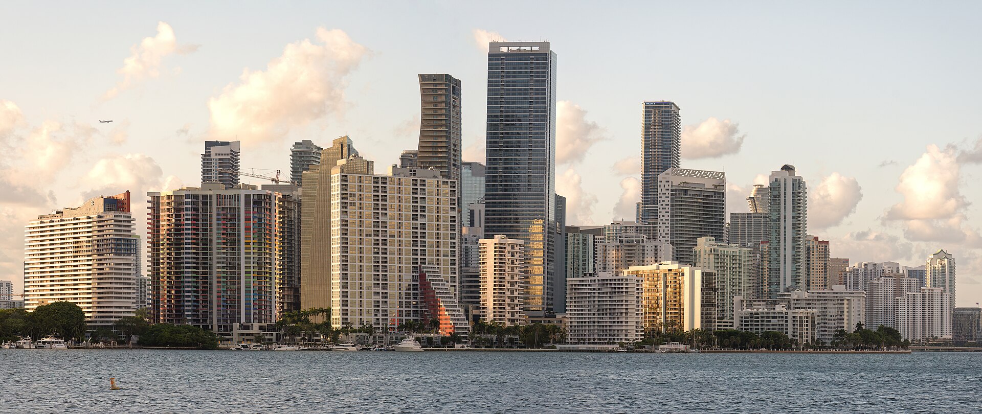The Miami skyline