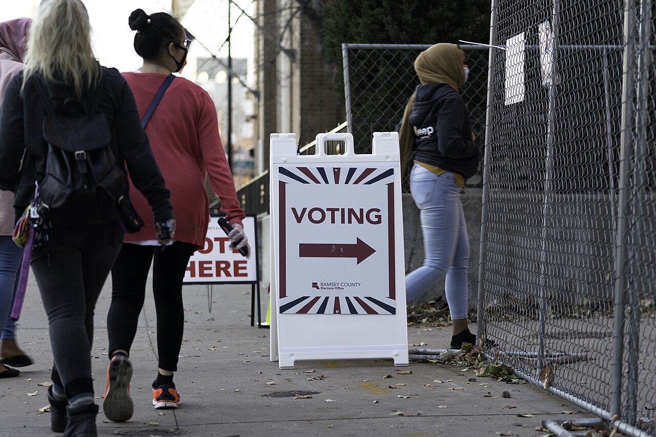 Voters in Minnesota