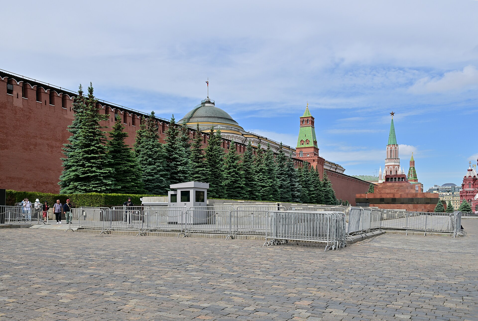 The Kremlin and Red Square in Moscow