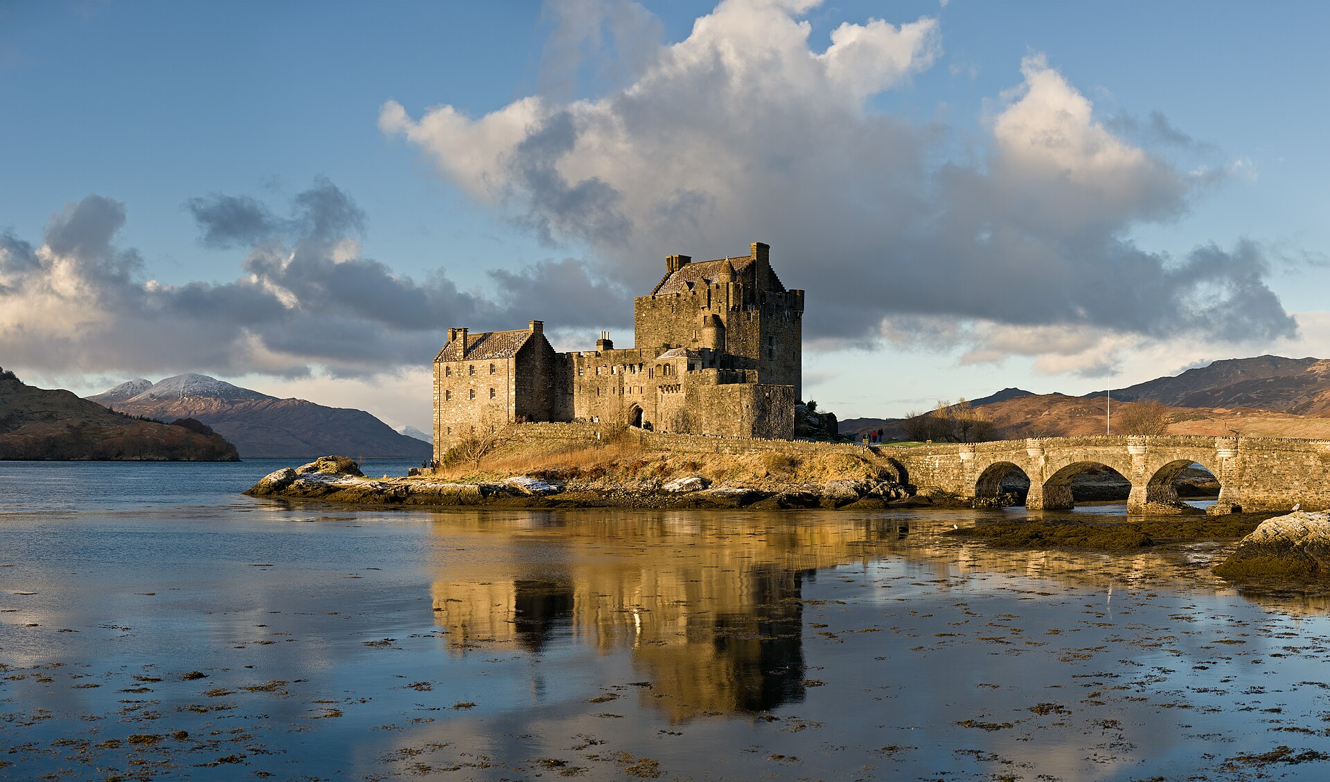 A Scottish castle