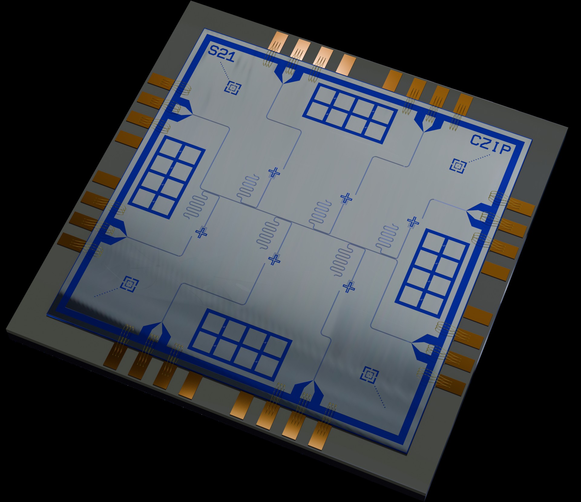 A computer chip